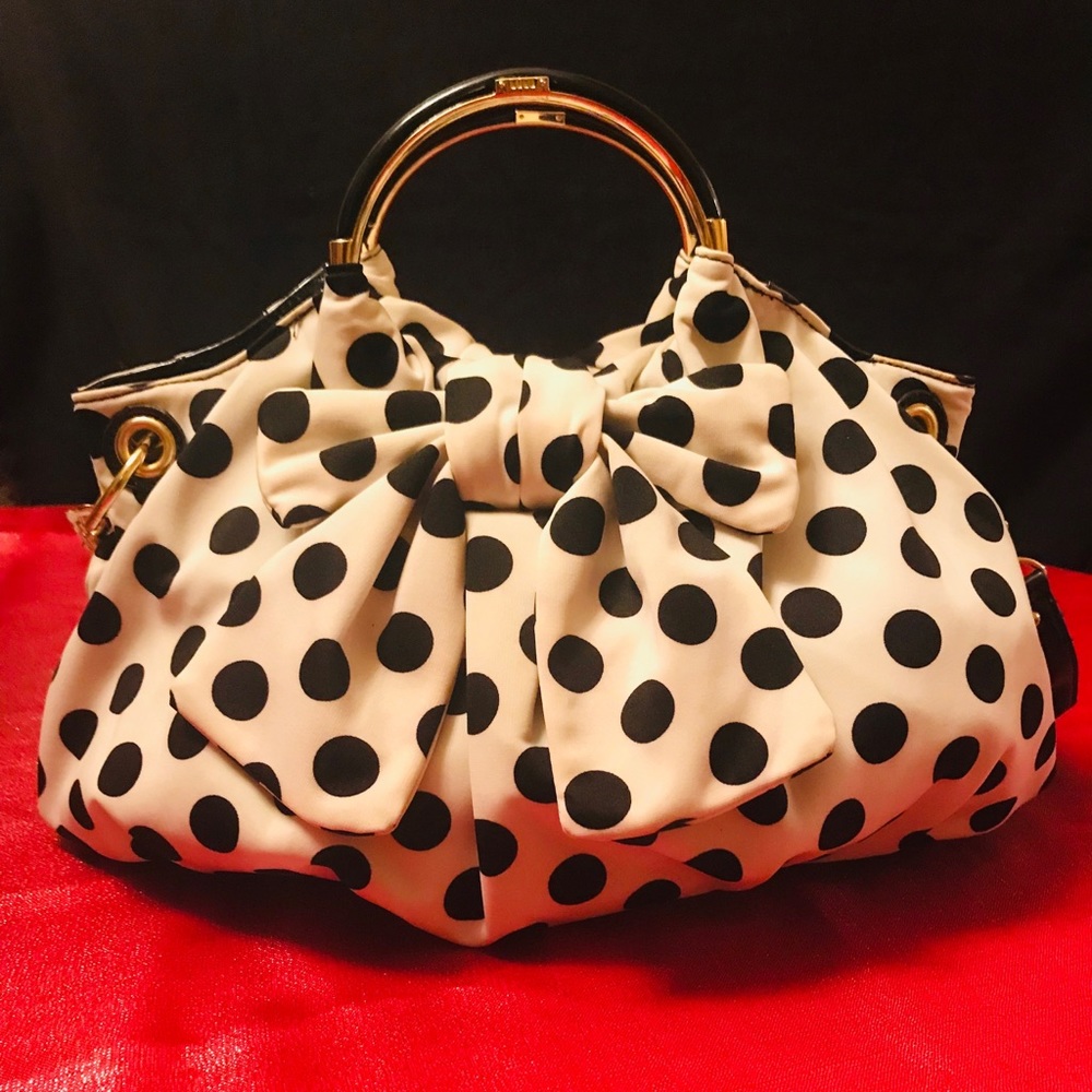 Lulu Guinness Hobo Style Handbag.